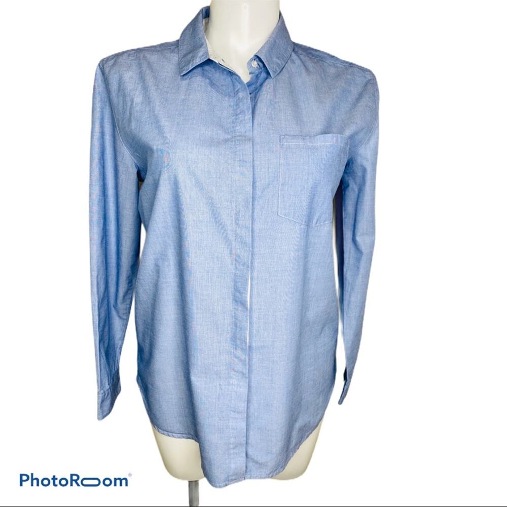 Treasure & Bond L blue shirt